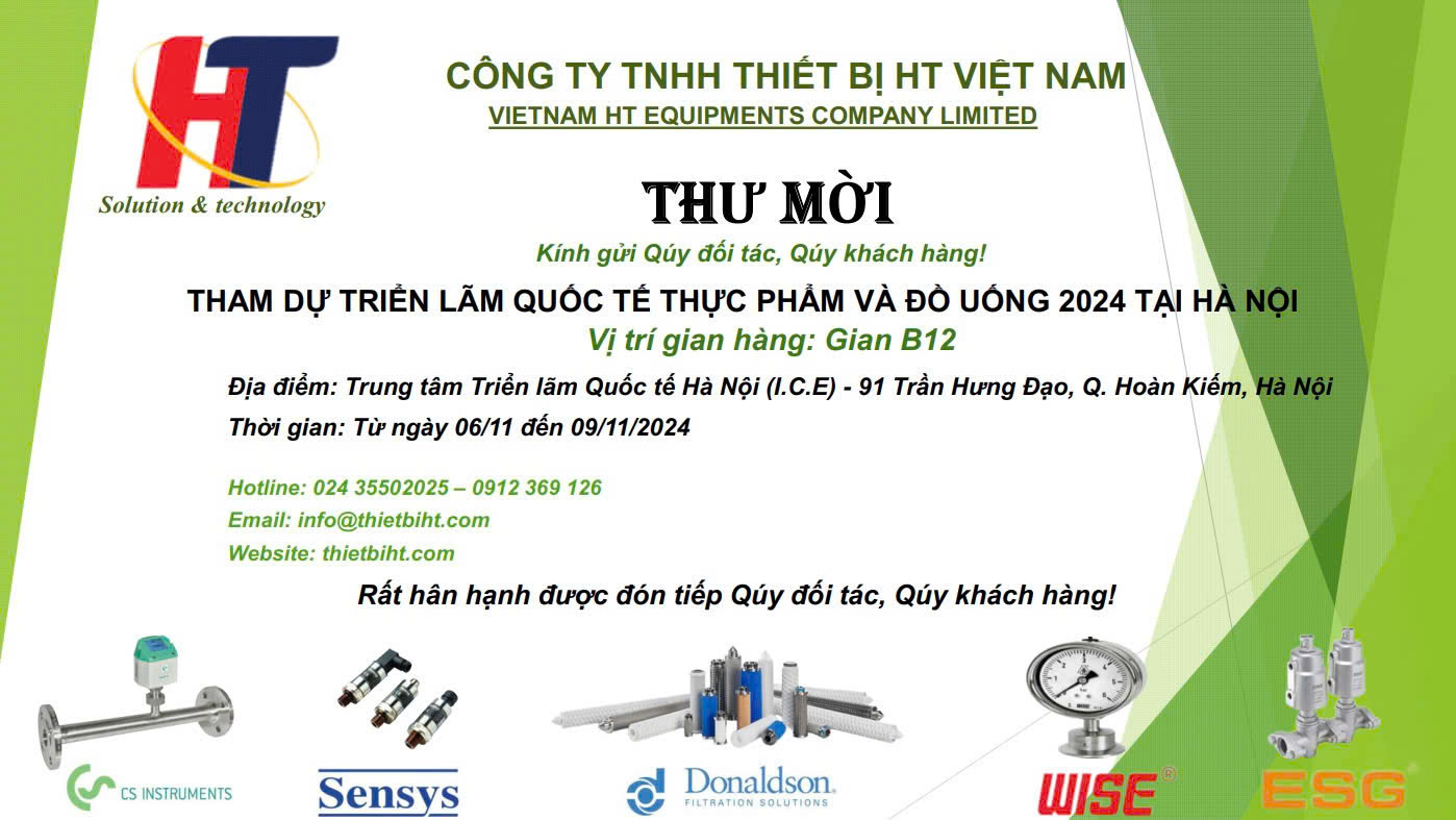 TRIỂN LÃM QUỐC TẾ THỰC PHẨM VÀ ĐỒ UỐNG 2024 TẠI HÀ NỘI